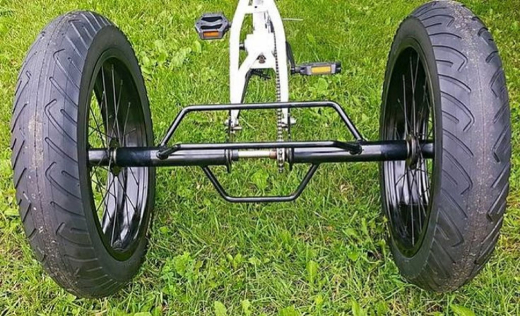 how to turn a bicycle into a trike